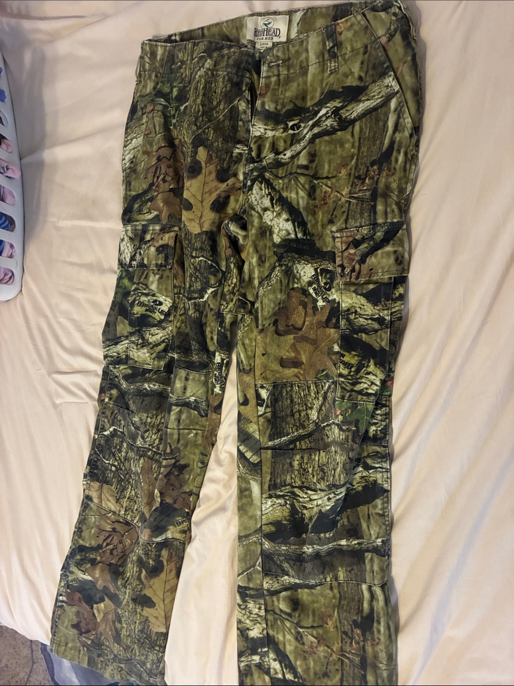 Redhead real tree Camouflage Cargo Pants - Green Brown Woodland